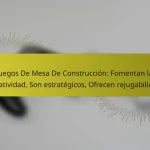 Juegos De Mesa De Construcción: Fomentan la creatividad, Son estratégicos, Ofrecen rejugabilidad